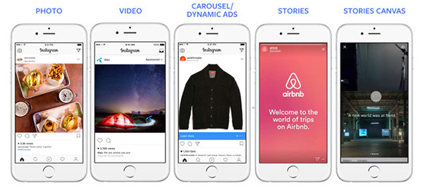 Các dạng Dynamic Ads trên Instagram