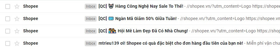 nội dung email marketing