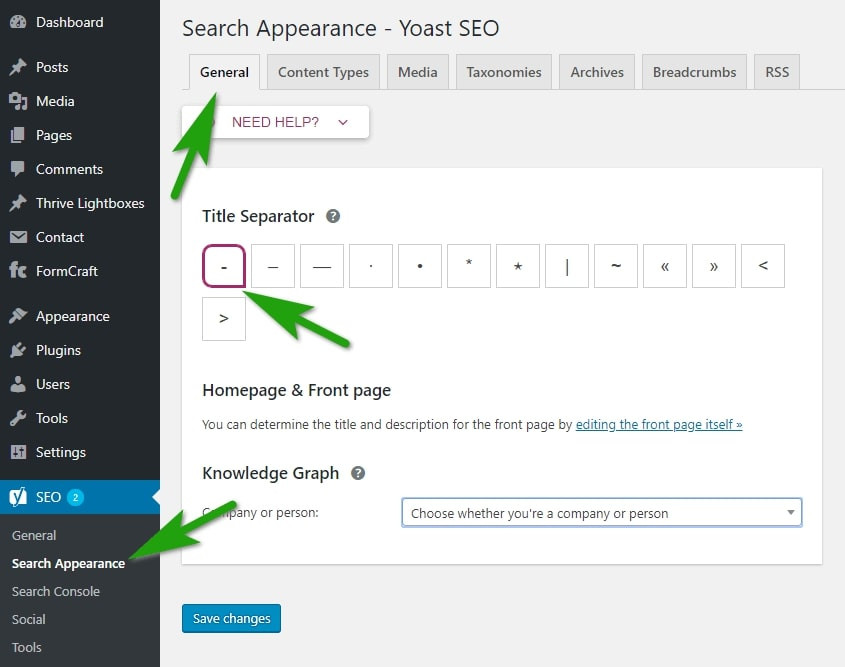 sử dụng yoast seo