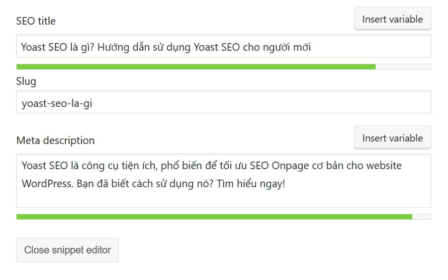 tối ưu yoast seo hiệu quả