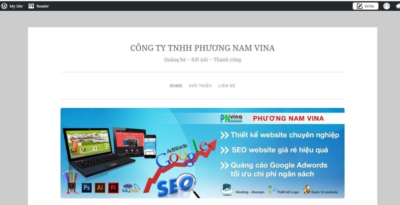 Cách tạo website miễn phí trên Google Sites, WordPress