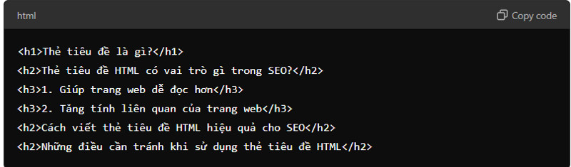 Heading là gì? Phân loại và bí quyết tối ưu thẻ heading