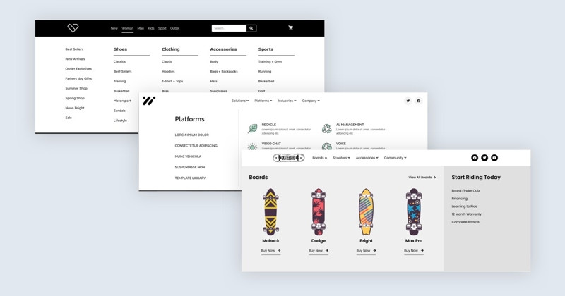 Mega menu là gì? Cách tạo mega menu hiệu quả cho website