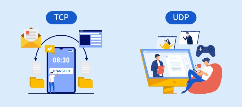 UDP là gì? Khám phá sự khác biệt giữa giao thức UDP và TCP