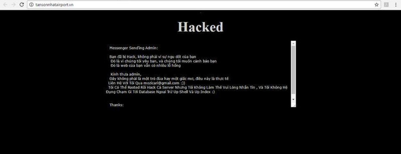 Website defacement là gì? Tất tần tật về tấn công deface