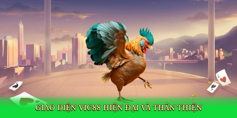 Giao diện Vic88 hiện đại và thân thiện