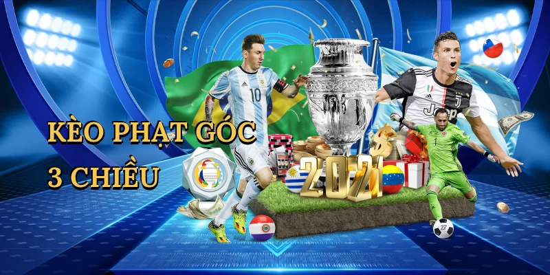 Kèo phạt góc 3 chiều