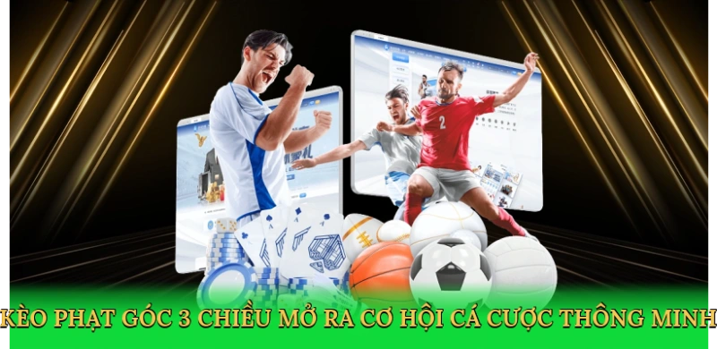 Kèo phạt góc 3 chiều mở ra cơ hội cá cược thông minh